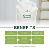 Cleansing Shampoo-Pouch Sustentable 32 oz.