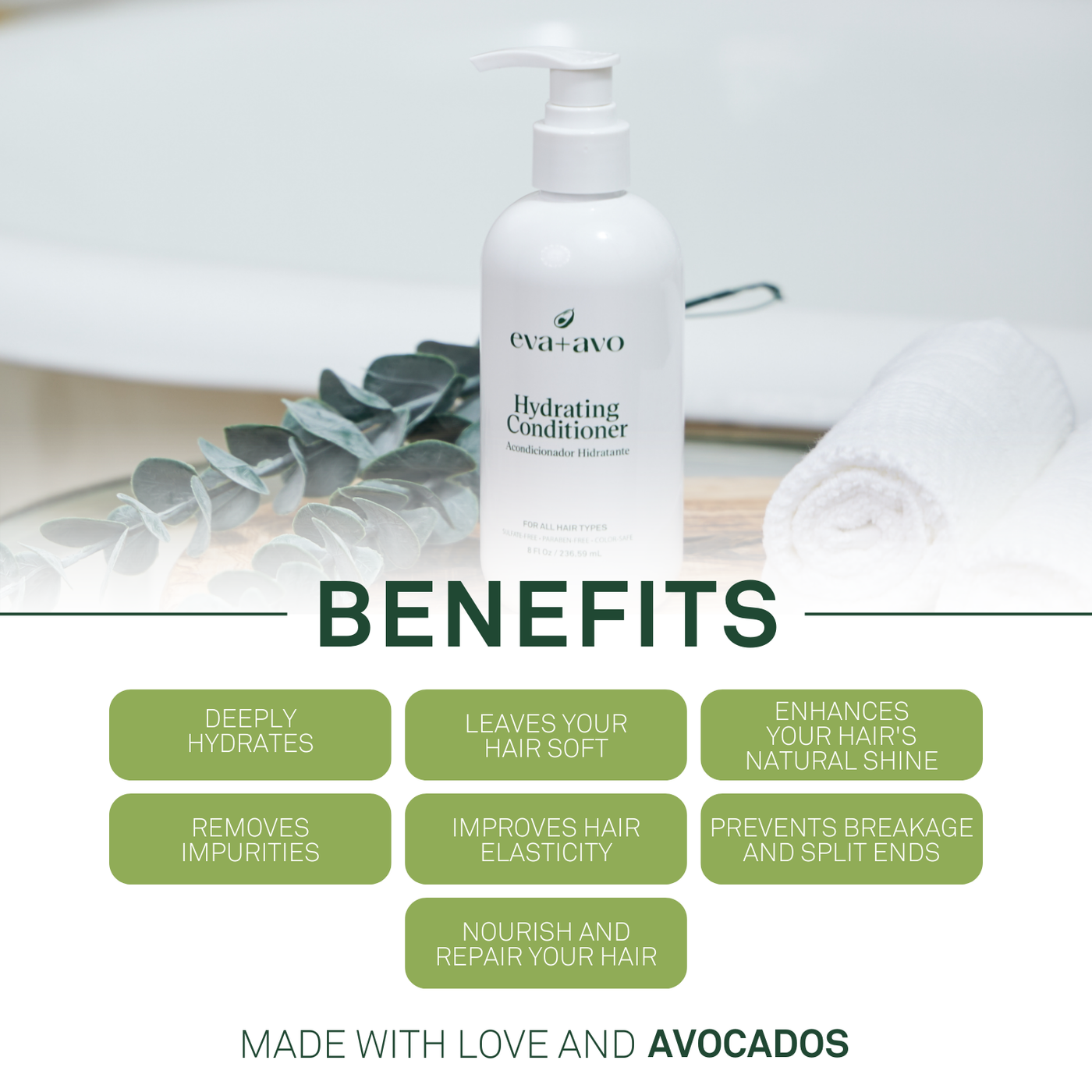 Hydrating Conditioner + Eva Avo – eva+avo