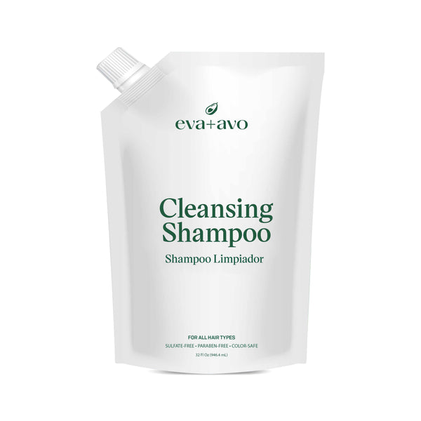Cleansing Shampoo-Pouch Sustentable 32 oz.