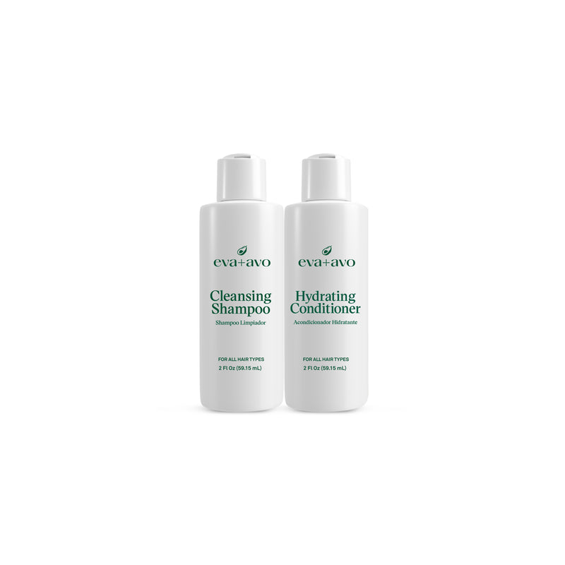 Cleansing Shampoo + Hydrating Conditioner Travel Kit